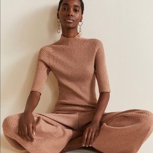 Ribbed knit sweater